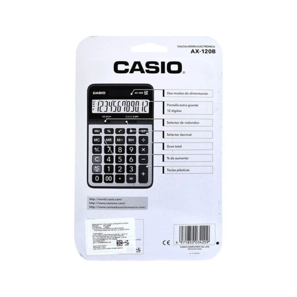 Calculadora de escritorio Casio