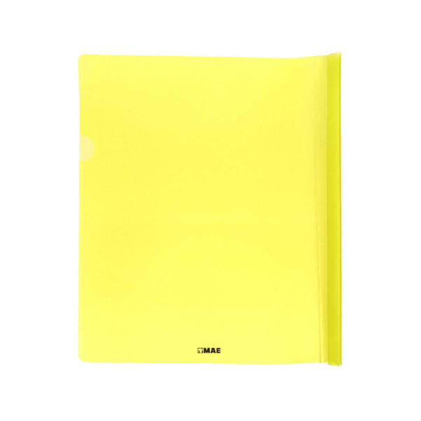 Folder de plastico con costilla