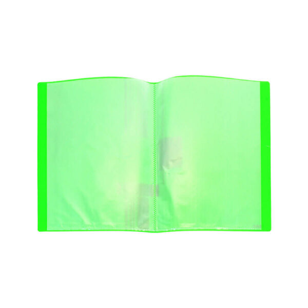 Folder Plastico con Protectores de Hoja