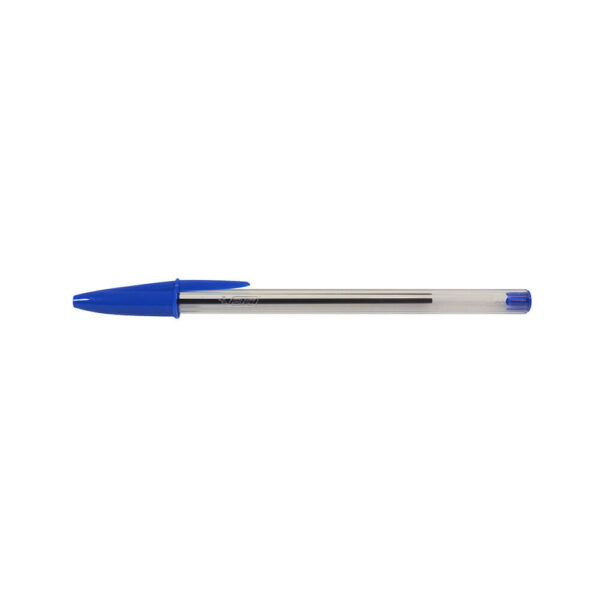 Pluma Bic punto mediano azul