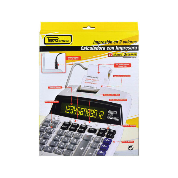 Calculadora Printaform 1422