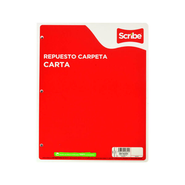 Repuesto para carpeta Scribe