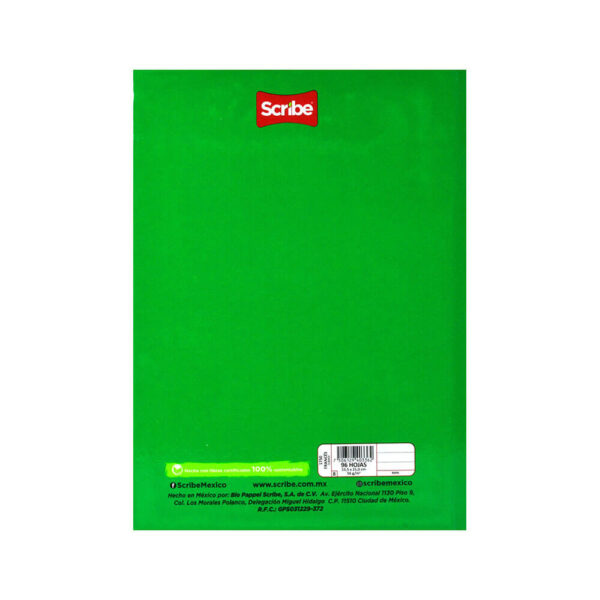 Cuaderno frances pasta dura Scribe