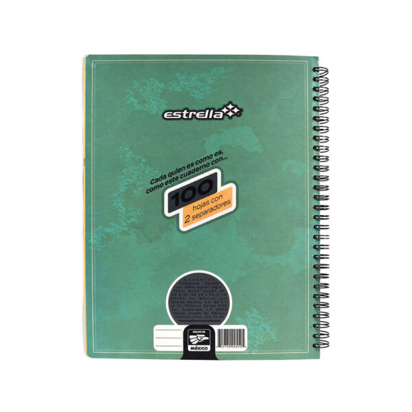 Cuaderno Estrella Doble Espiral Profesional