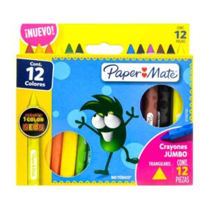 Crayones triangulares Paper Mate