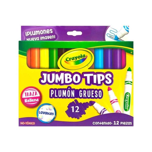 Plumones Crayola gruesos