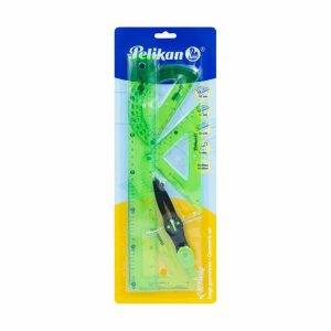 Juego de geometria flexible Pelikan