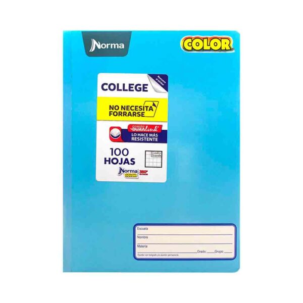 Cuaderno Norma cosido college