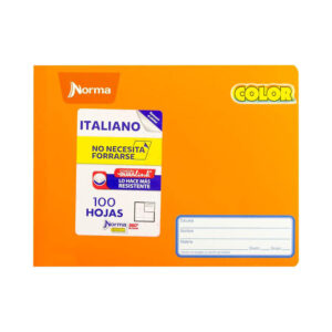 Cuaderno Norma cosido forma italiana