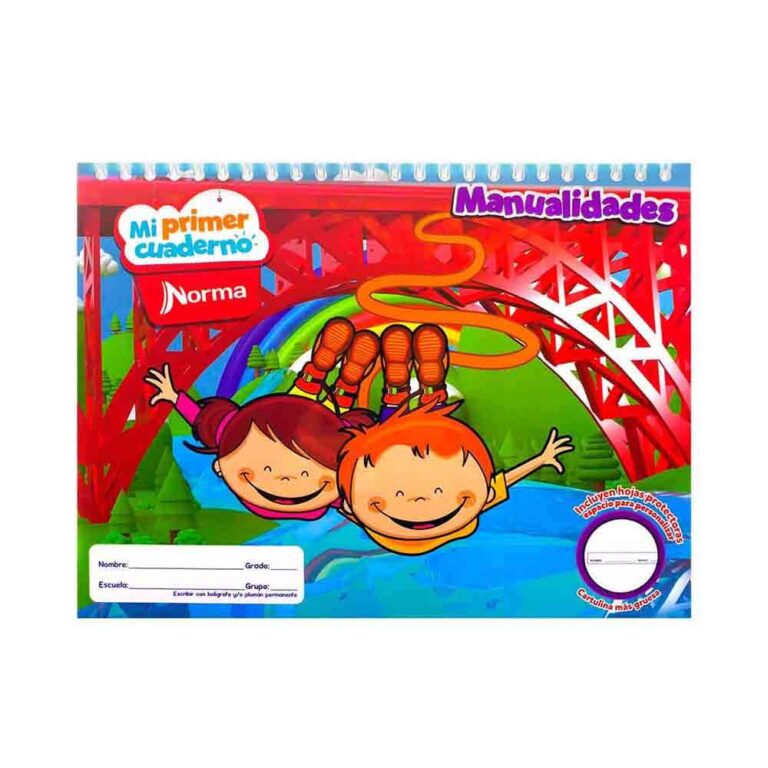 Manualidades Mi Primer Cuaderno Norma – La Mariposa de León