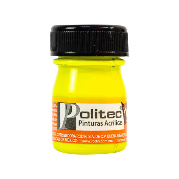 Pintura acrilica fluorescente Politec