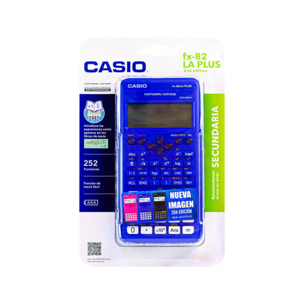 Calculadora Casio cientifica FX 82LA Plus