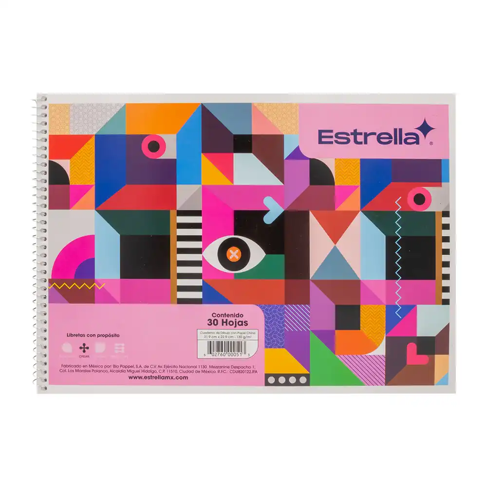 Block de Dibujo Estrella