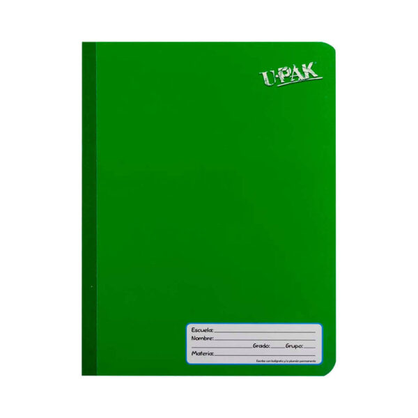 Cuaderno Frances Cosido Upak