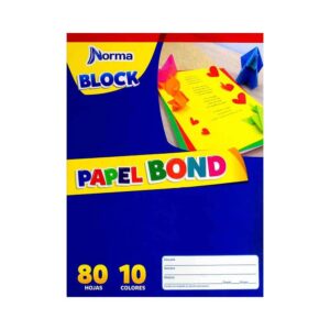 Block papel bond Norma