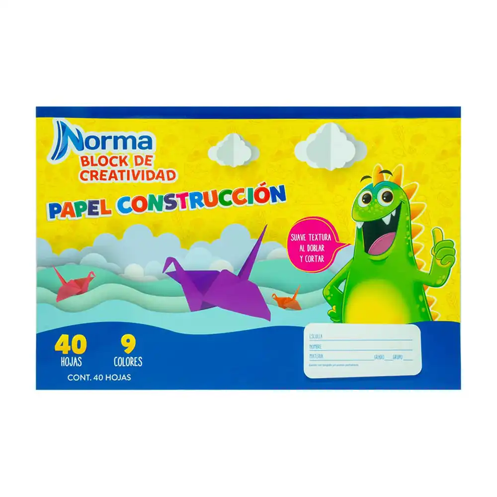Block papel construccion Norma