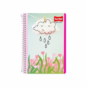 Cuaderno Francés con Espiral Dibujo Scribe