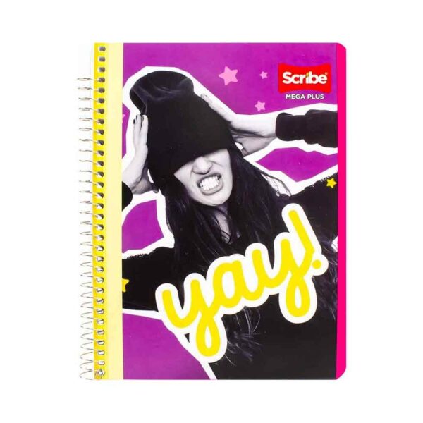 Cuaderno frances con espiral Scribe