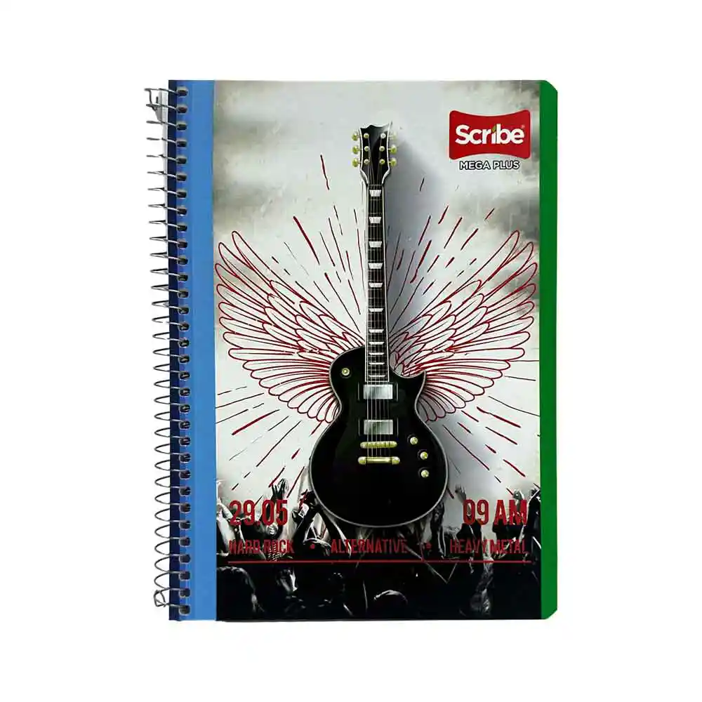 Cuaderno frances con espiral Scribe