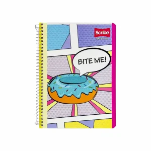 Cuaderno Scribe con espiral frances