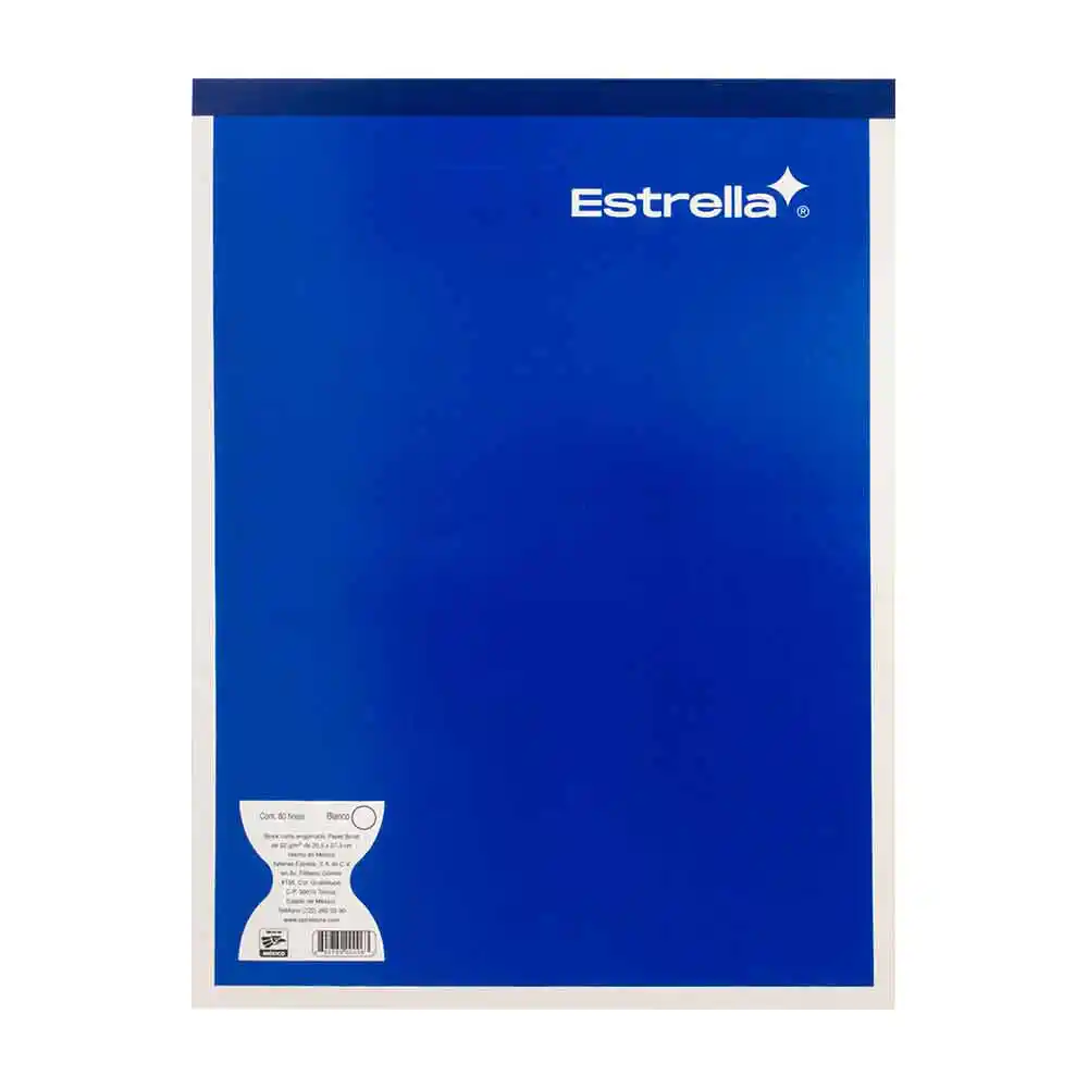 Block Carta Estrella