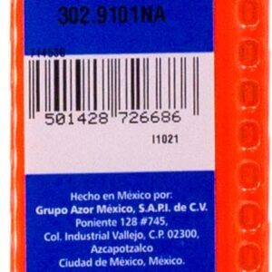 Carpeta 1"R Carta con Ventana Naranja Kinera