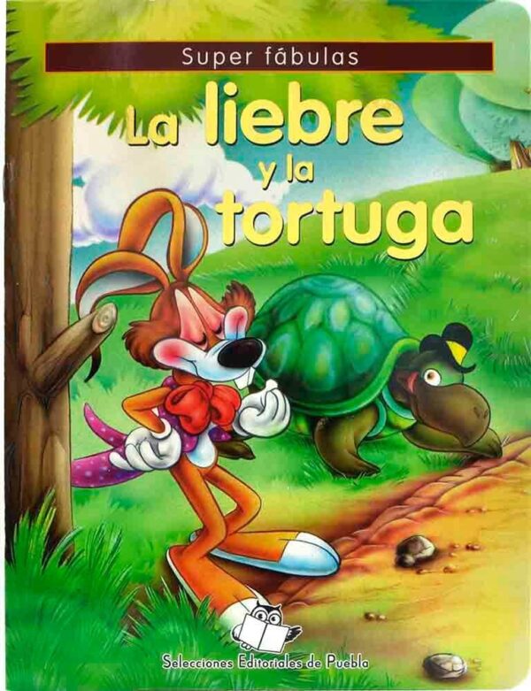 Libro de Cuentos de Fábulas La Liebre y la Tortuga