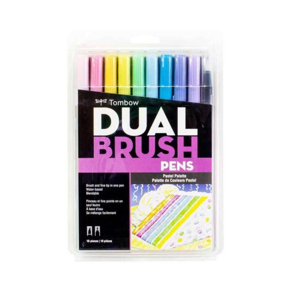 Plumones Dual Brush Pastel