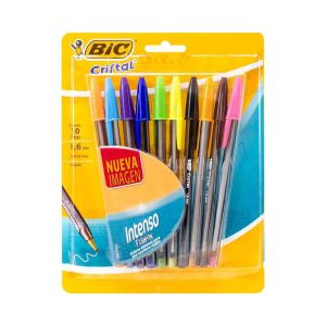 Boligrafos Bic Cristal extra grueso