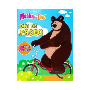 Libro para colorear de Masha y el Oso