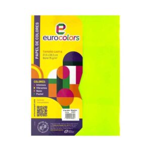 Papel carta de colores Eurocolors