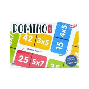 Domino con tablas de multiplicar