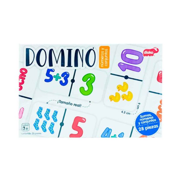 Domino con numeros y sumas