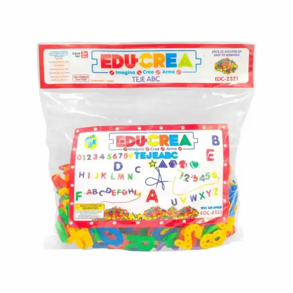 Juego didáctico de letras