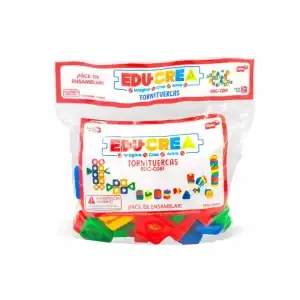 Juego didáctico para atornillar