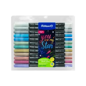 Marcadores Pelikan metálicos