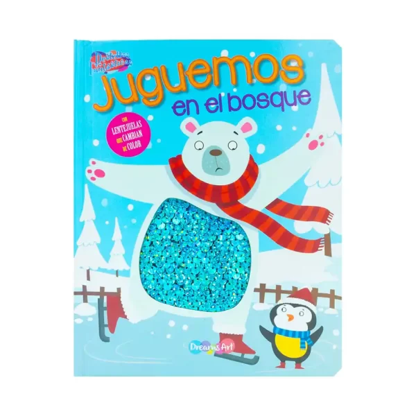 Libro con lentejuelas