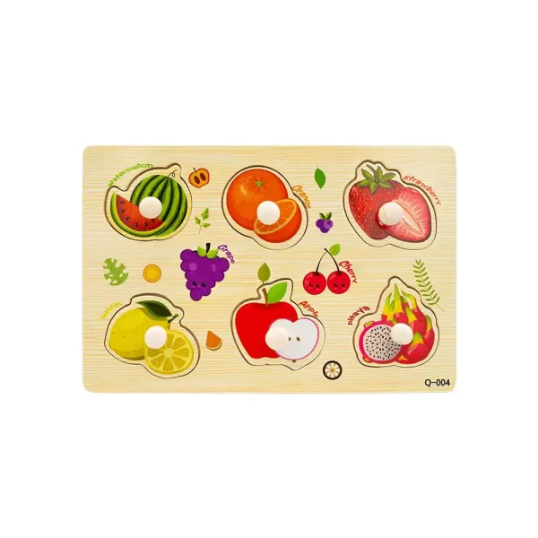 Rompecabezas madera infantil
