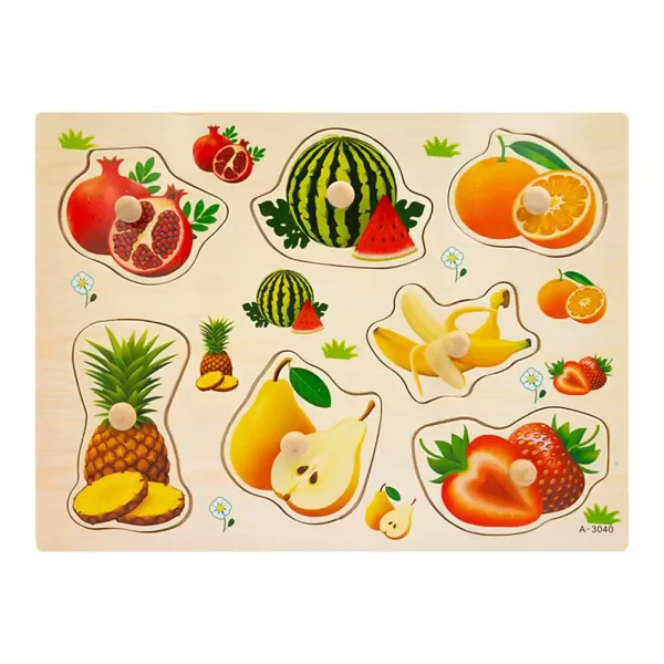 Rompecabezas madera infantil