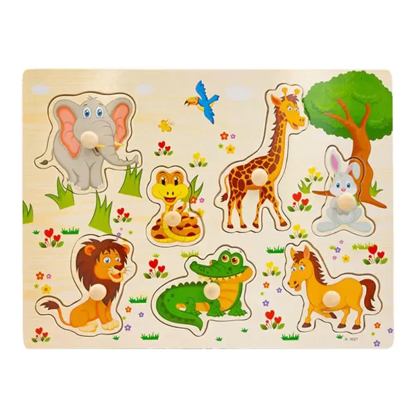 Rompecabezas madera infantil