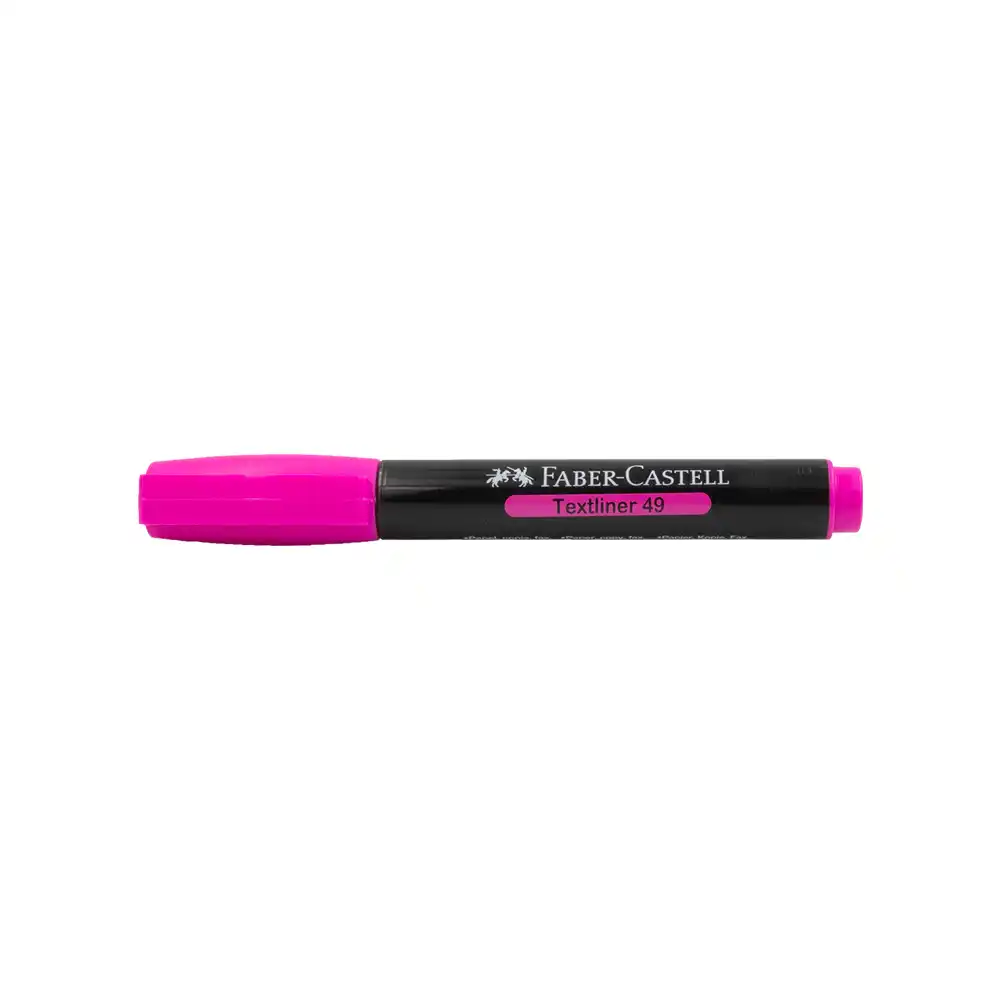 Marcatextos rosa Faber Castell