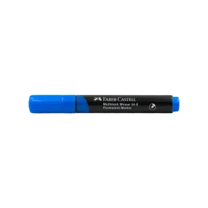 Marcador permanente azul Faber Castell