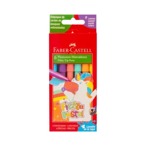 Plumones Faber Castell pastel