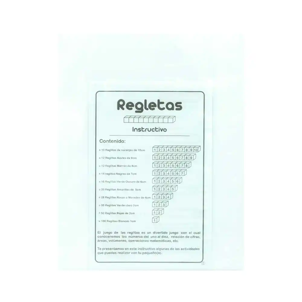 Regletas matemáticas