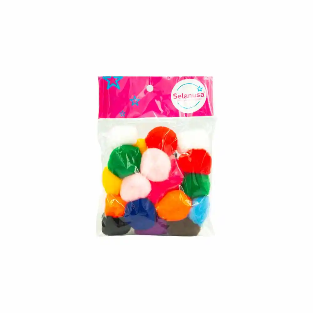Pompones de colores