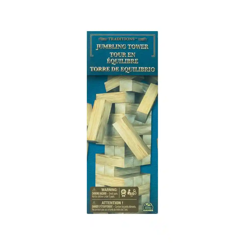 Jenga de madera