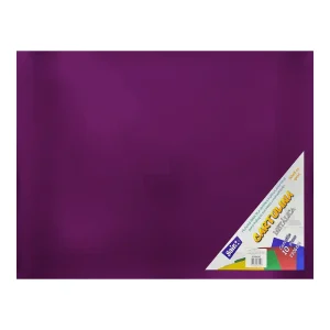 Cartulina metalica morada